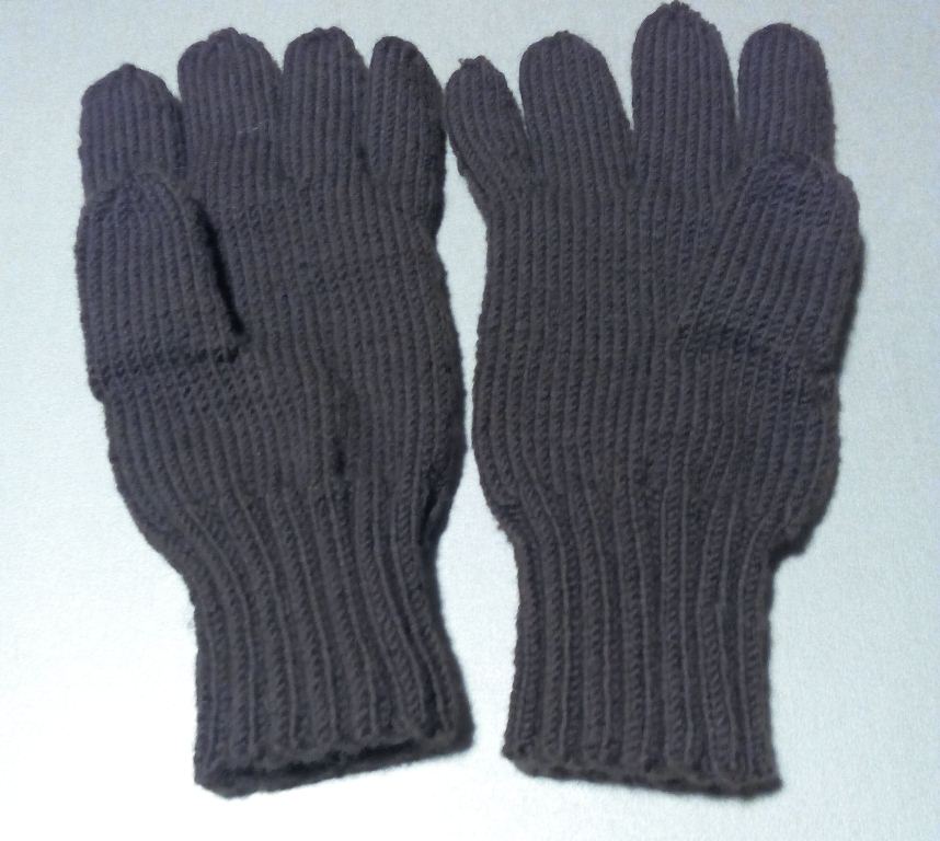 un vrai doigt laine tricotées cat printing touchez l'écran les gants de chaud