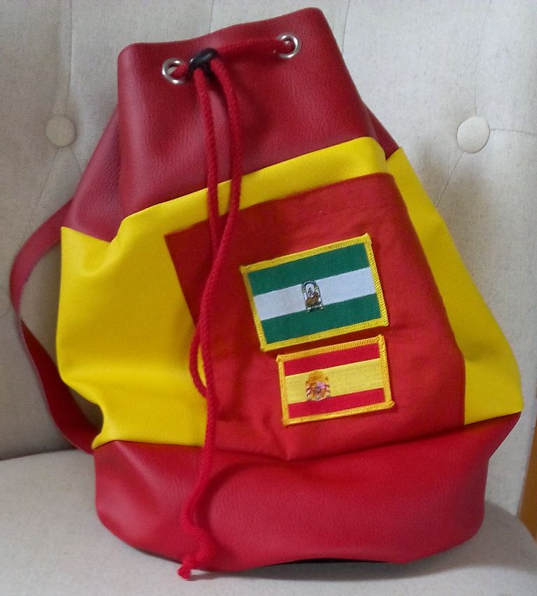 Viva España un sac marin aux couleurs de l'Espagne - Vue avant